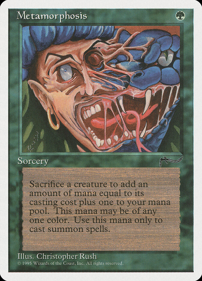 Metamorphosis card front