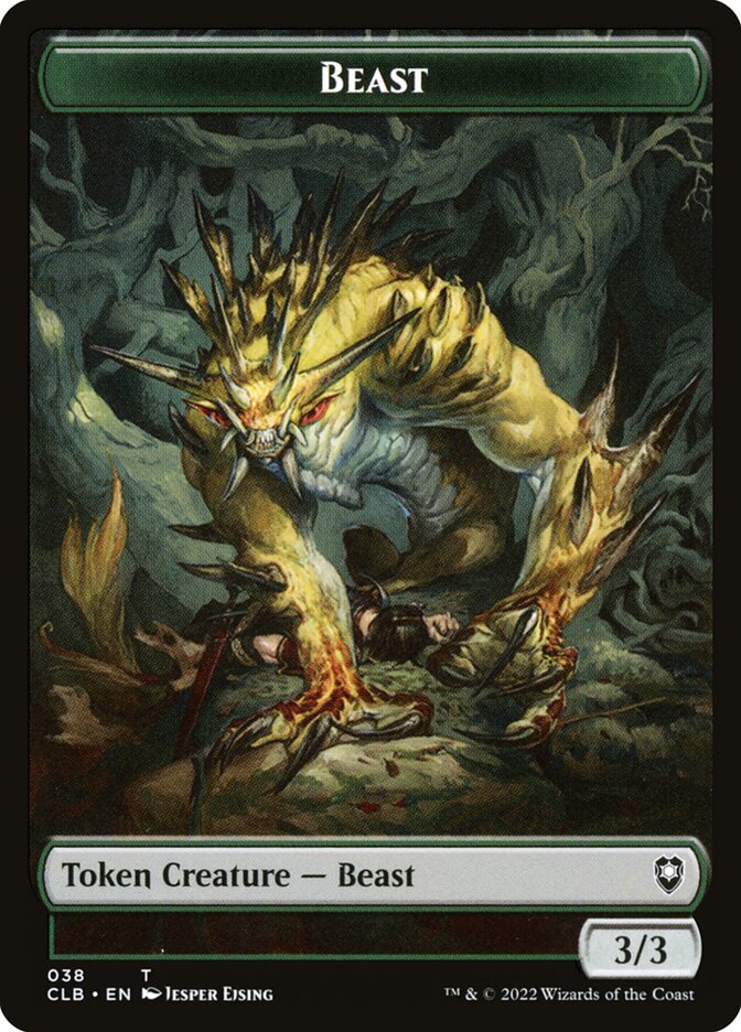 Beast card front