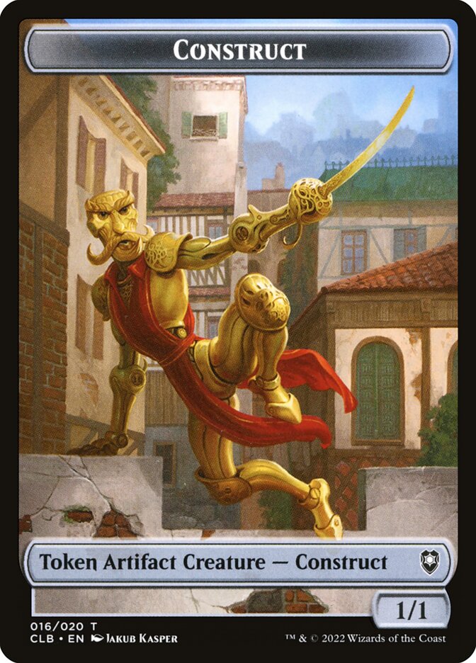 Construct card front