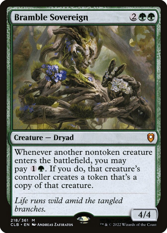 Bramble Sovereign card front