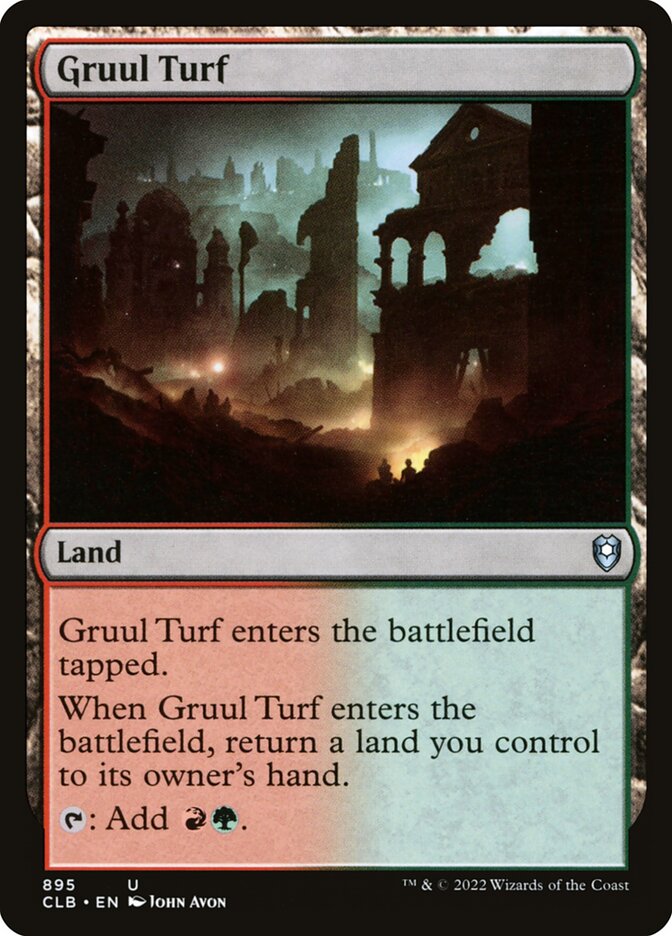 Gruul Turf card front