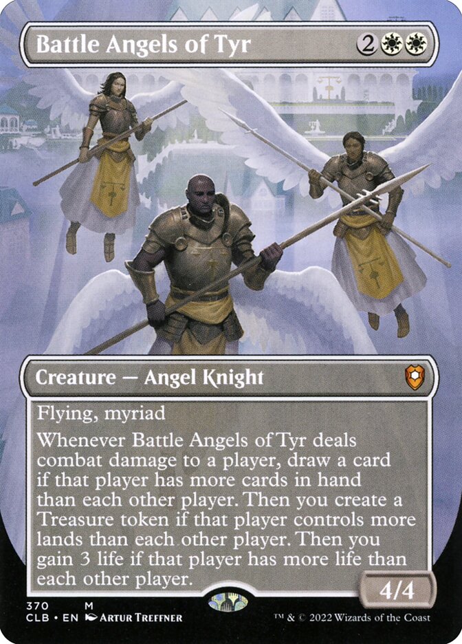 Battle Angels of Tyr card front