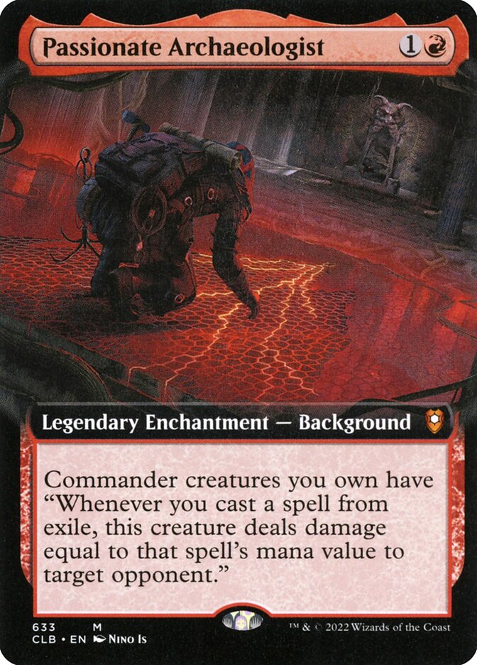 Passionate Archaeologist card front
