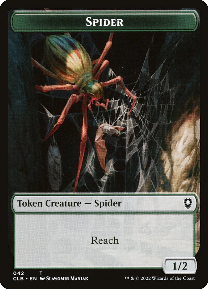 Spider card front