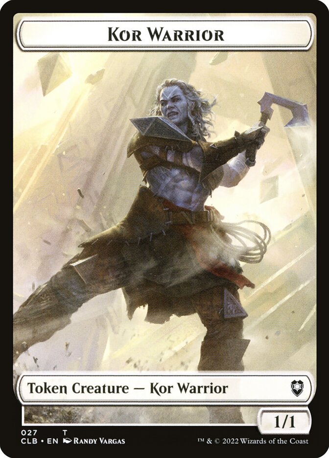 Kor Warrior card front