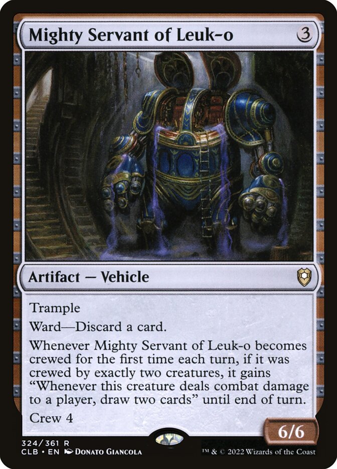 Mighty Servant of Leuk-o card front