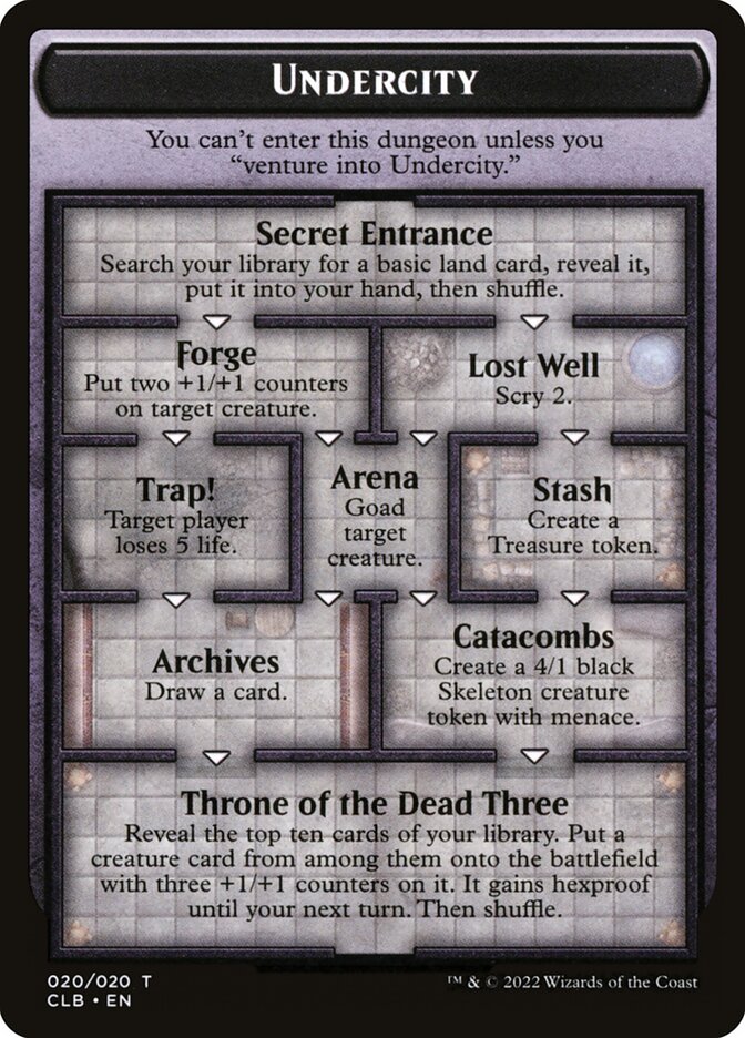Undercity card front