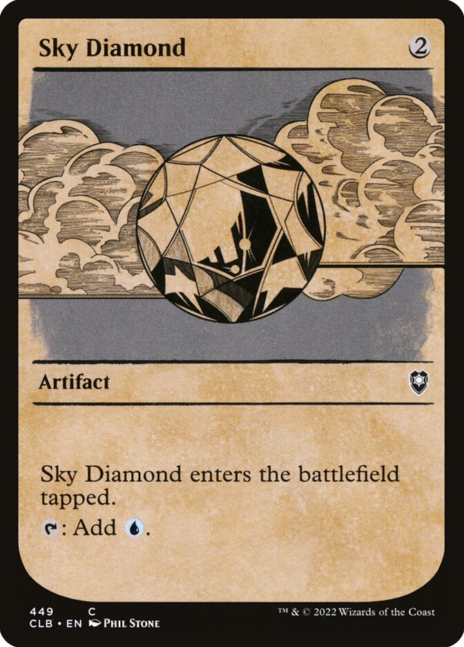 Sky Diamond card front
