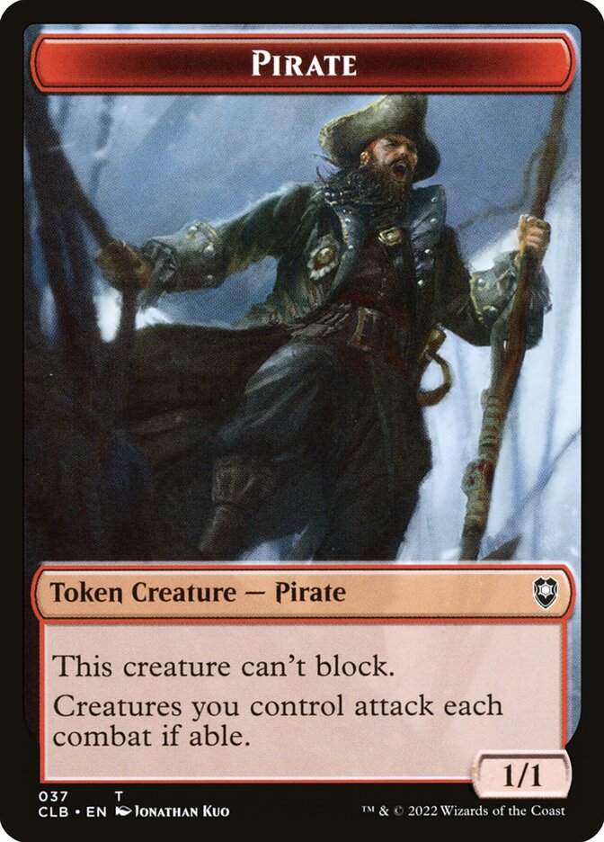 Pirate card front