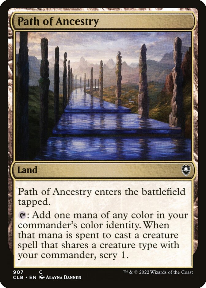 Path of Ancestry card front
