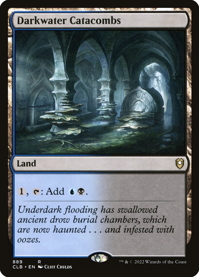 Darkwater Catacombs card front