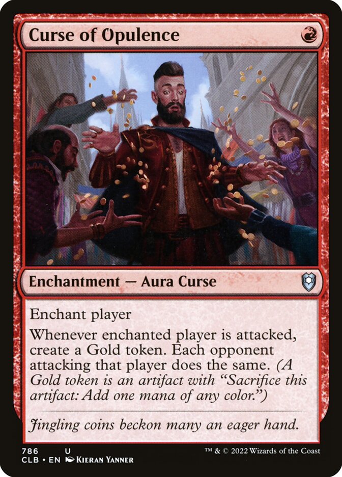 Curse of Opulence card front