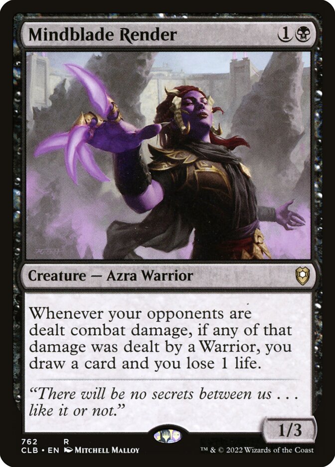 Mindblade Render card front
