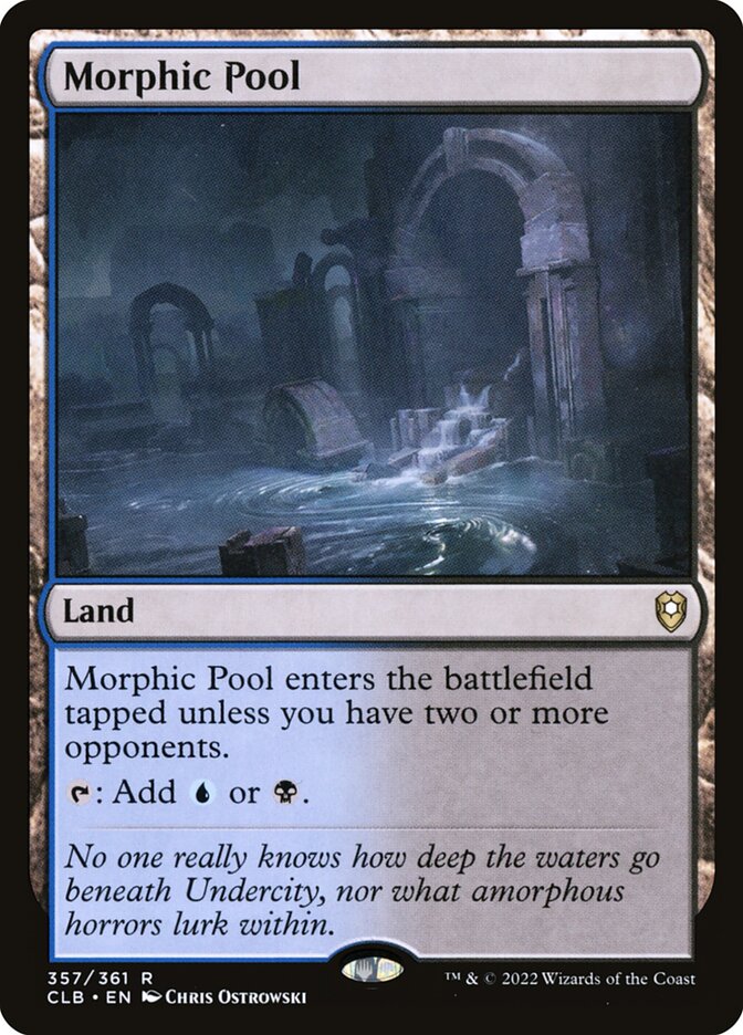 Morphic Pool card front