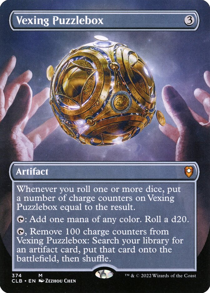 Vexing Puzzlebox card front