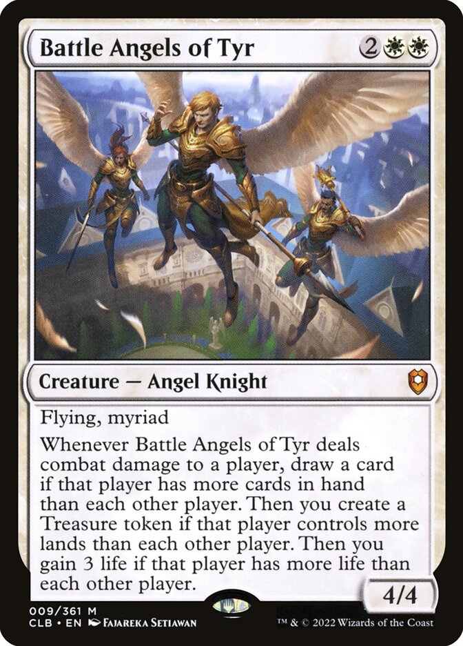 Battle Angels of Tyr card front