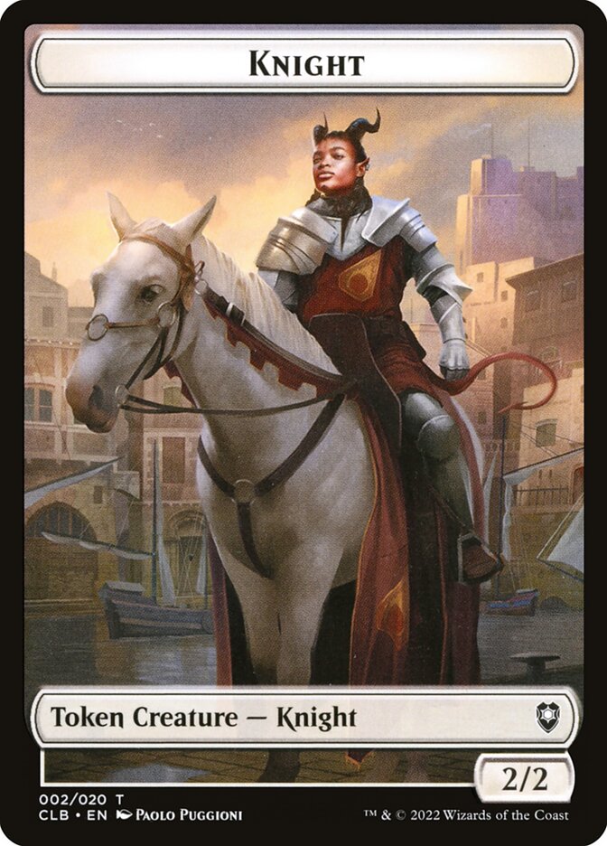 Knight card front