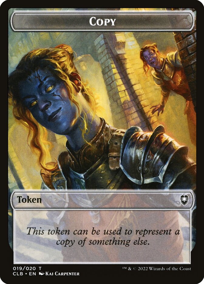 Copy card front
