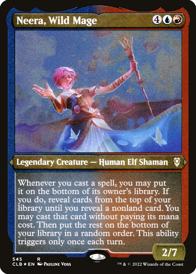 Neera, Wild Mage card front