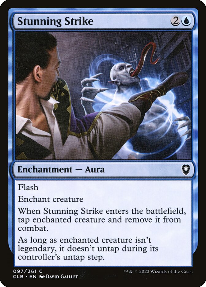 Stunning Strike card front