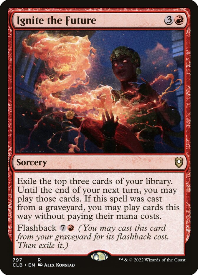 Ignite the Future card front