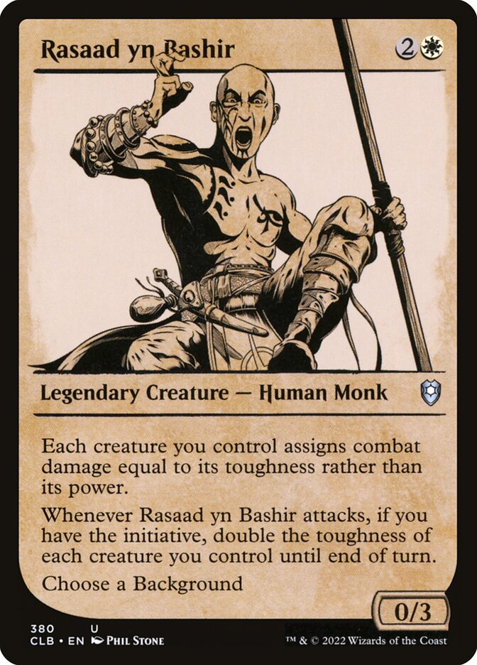 Rasaad yn Bashir card front
