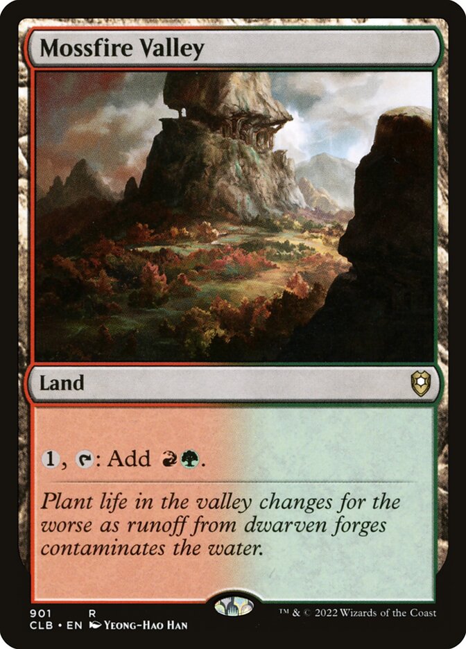Mossfire Valley card front