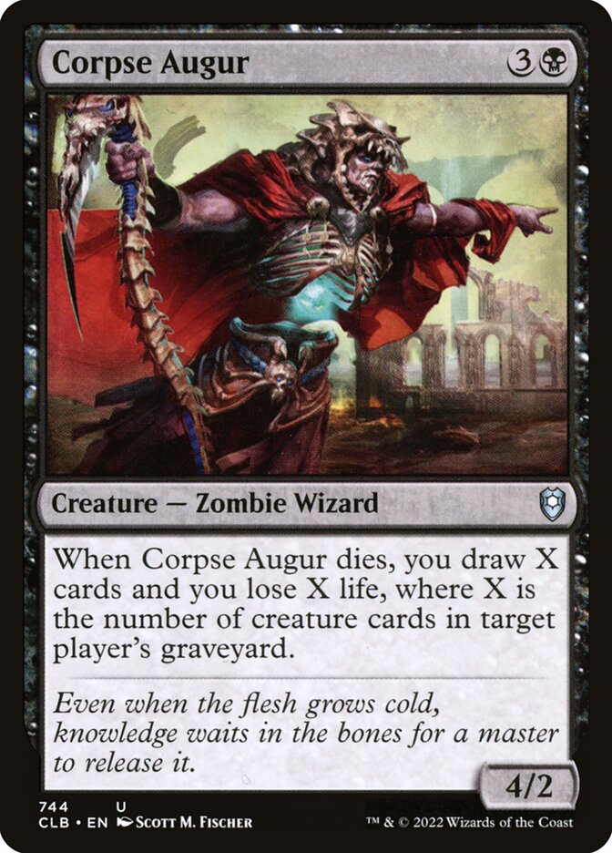 Corpse Augur card front