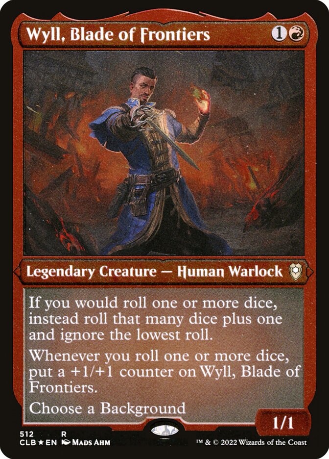 Wyll, Blade of Frontiers card front