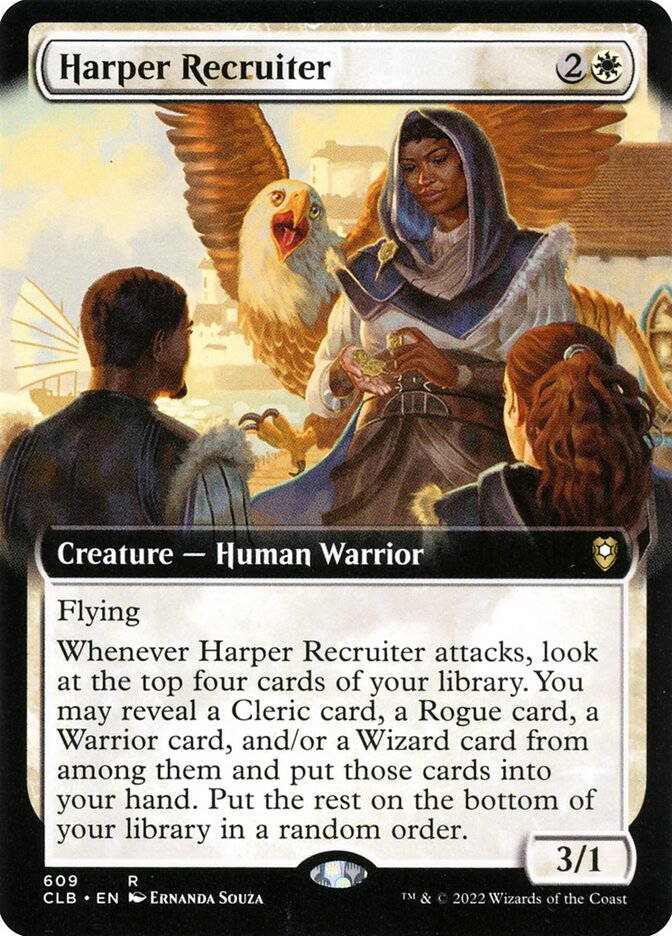 Harper Recruiter card front