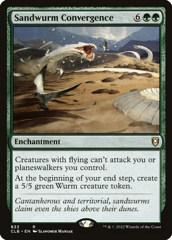 Sandwurm Convergence card front
