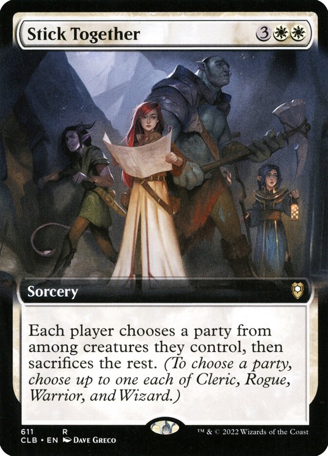 Stick Together card front