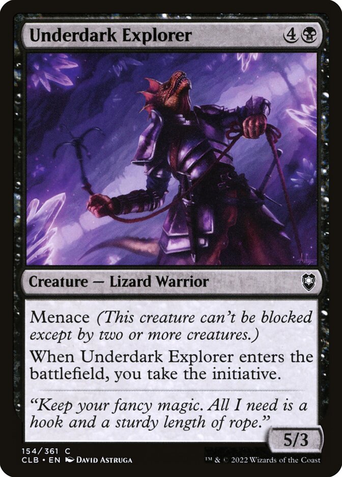 Underdark Explorer card front