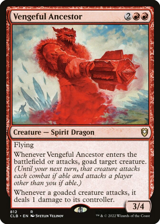 Vengeful Ancestor card front