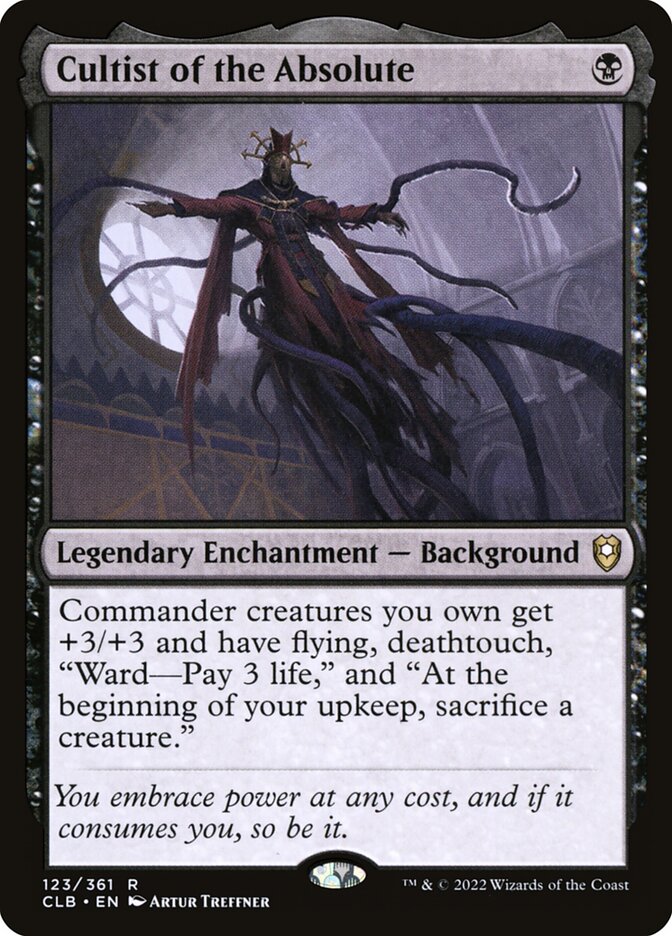 Cultist of the Absolute card front