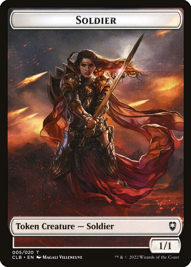 Soldier card front