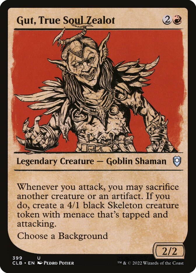 Gut, True Soul Zealot card front