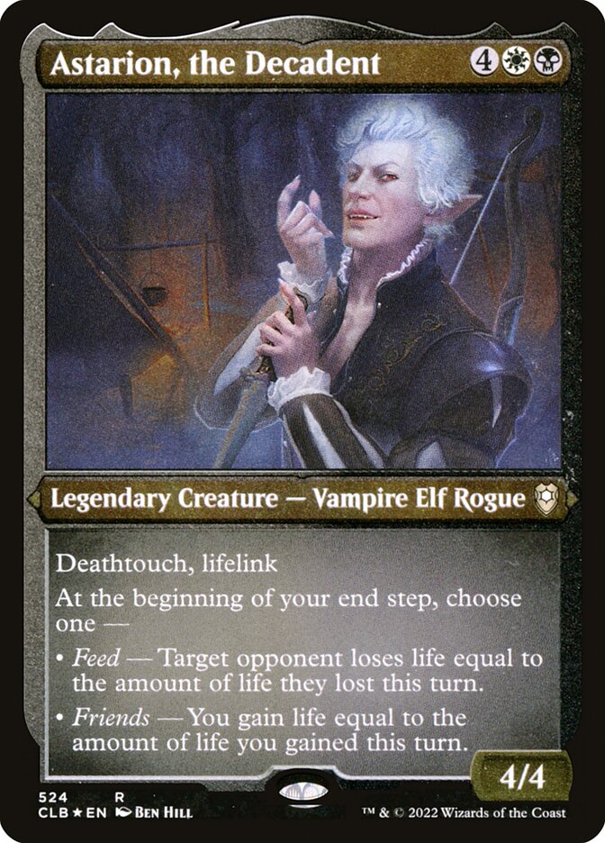 Astarion, the Decadent card front