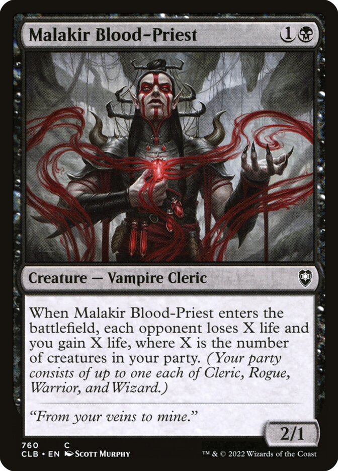 Malakir Blood-Priest card front