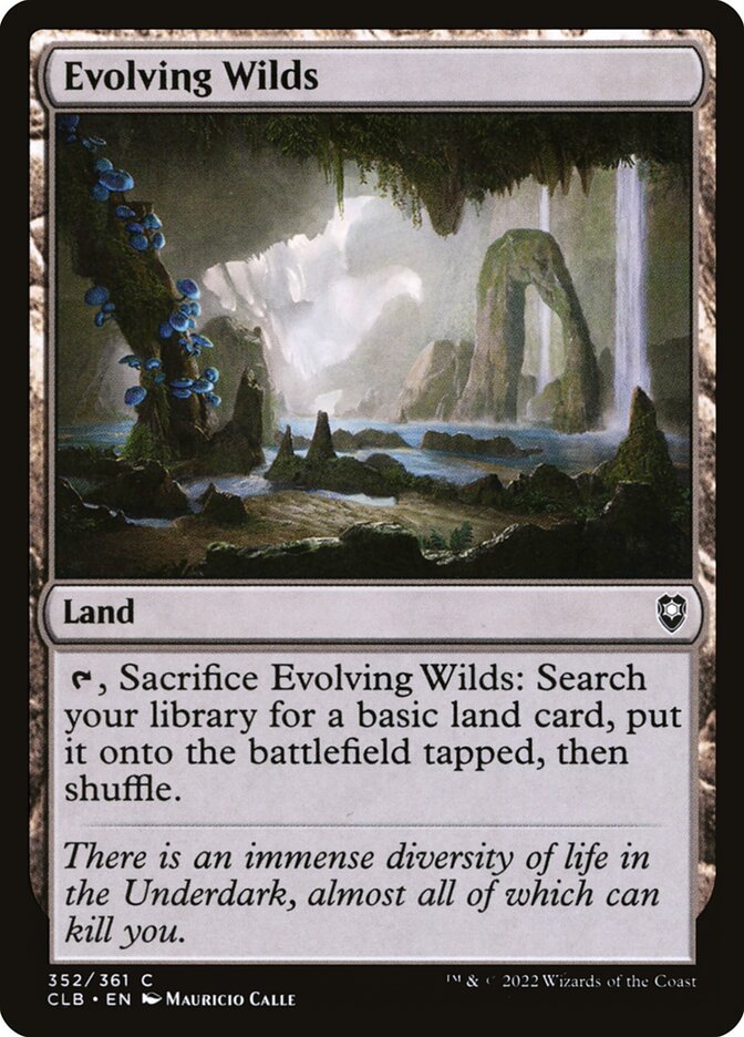 Evolving Wilds card front