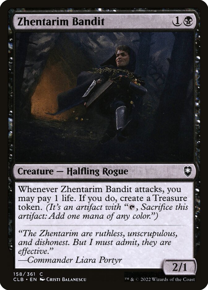 Zhentarim Bandit card front