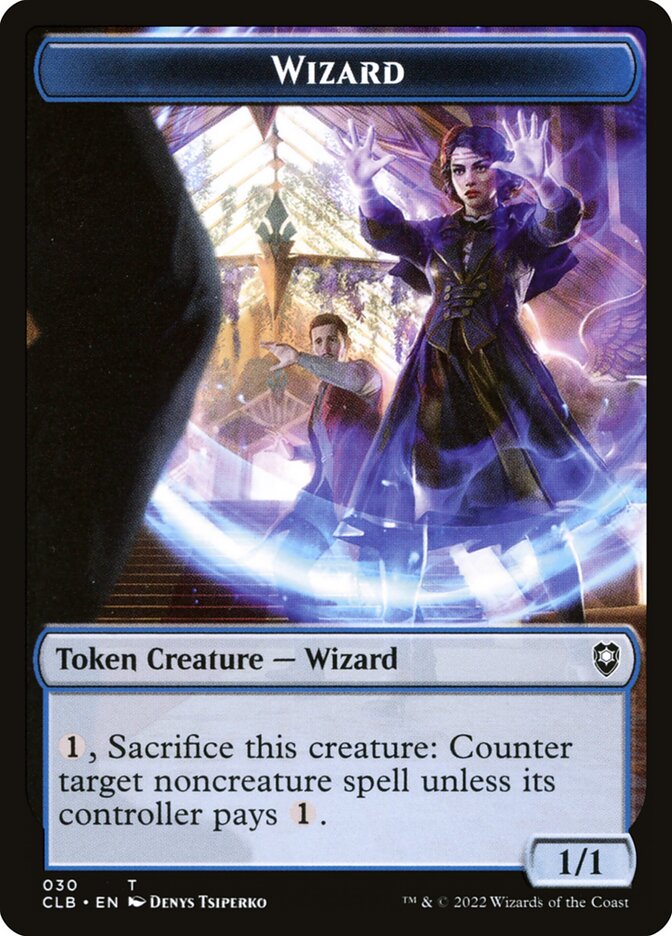 Wizard card front