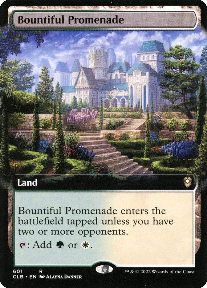 Bountiful Promenade card front