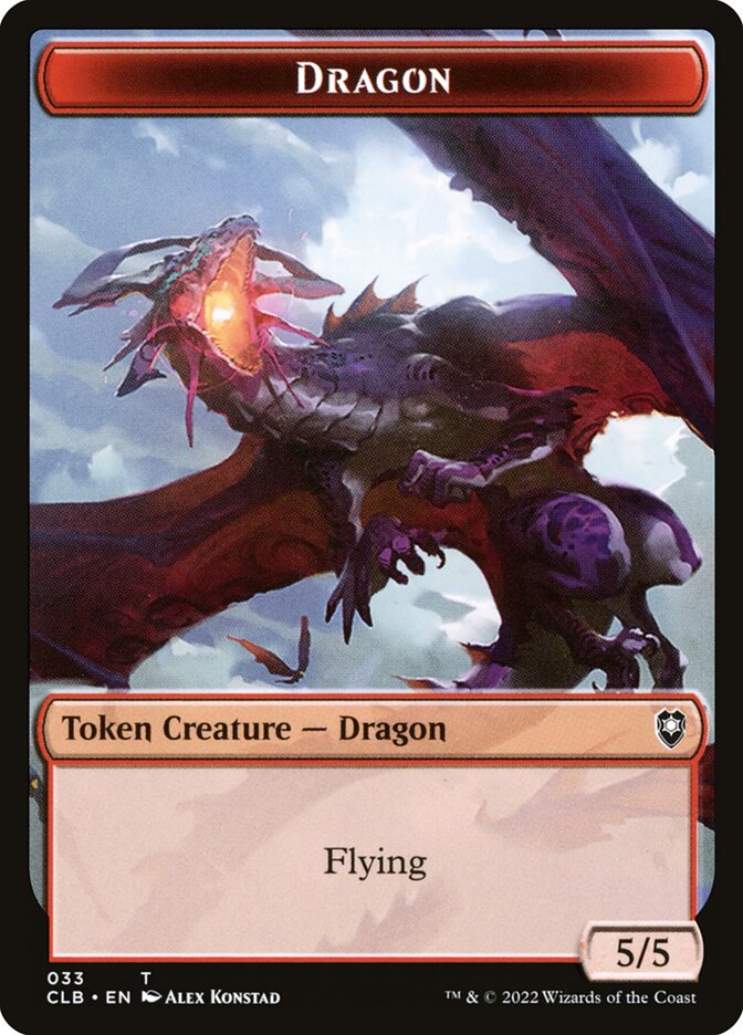 Dragon card front
