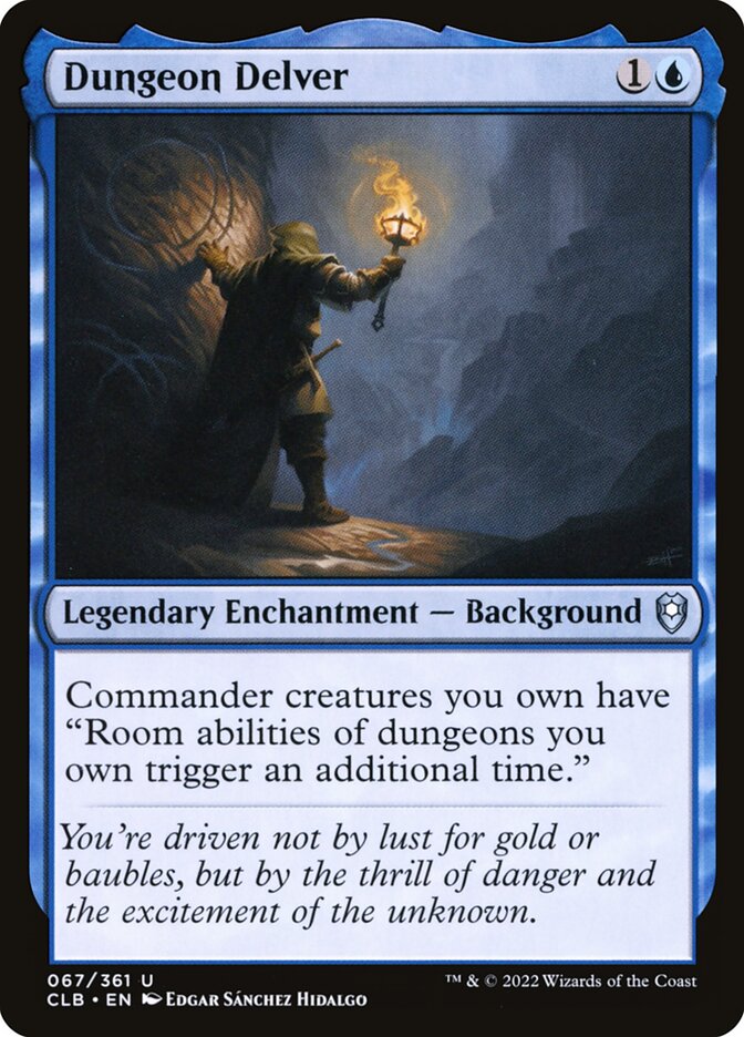 Dungeon Delver card front