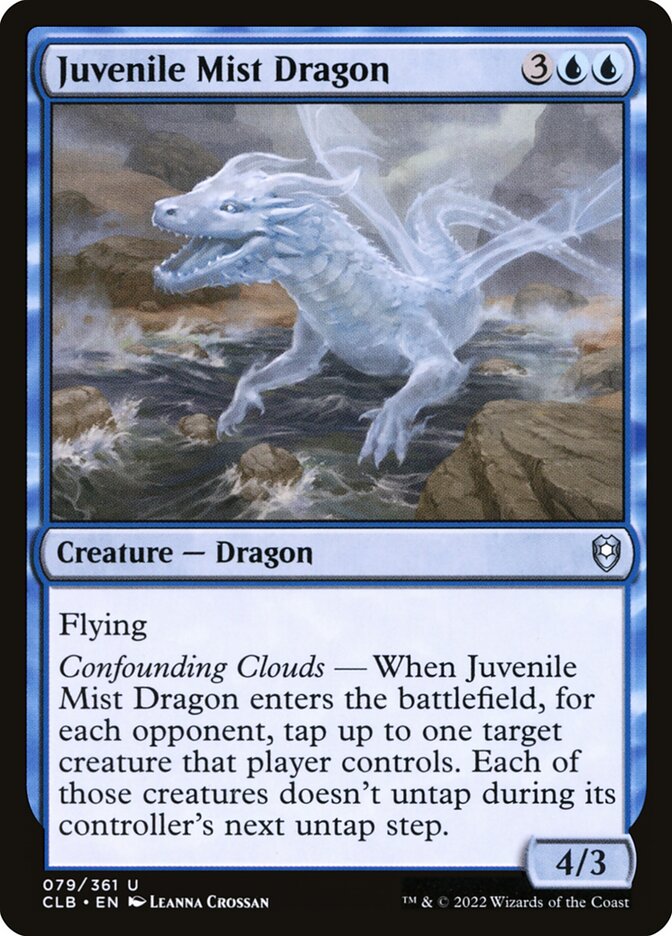 Juvenile Mist Dragon card front