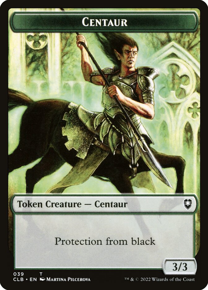 Centaur card front