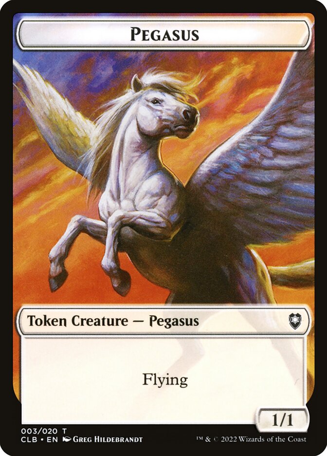 Pegasus card front