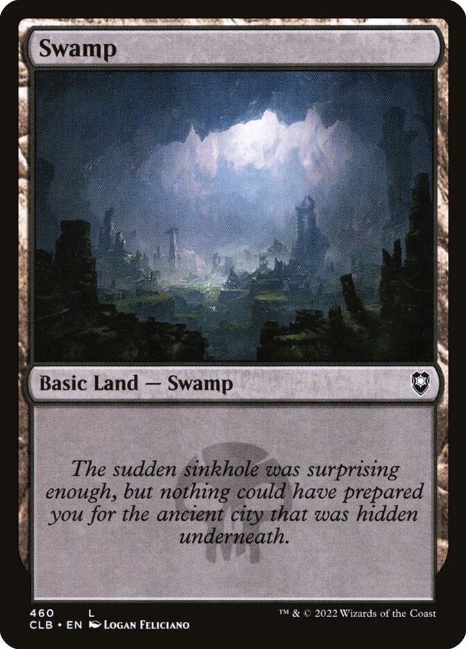Swamp card front