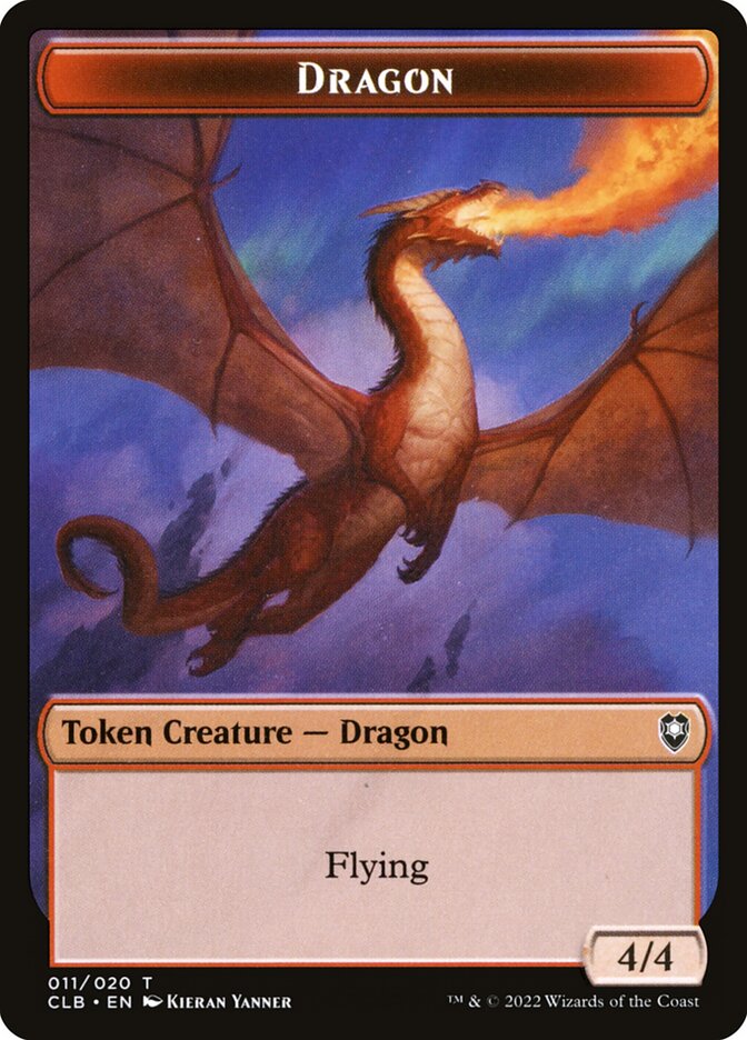 Dragon card front